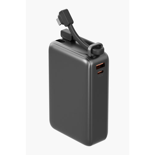 Energea ComPac Ultra 67 20.000 mAh 2 Adet 67W Type-C ve 18W USB Çıkışlı Ekstra 100W Kablolu PD Hızlı Şarj Powerbank - Koyu Gri