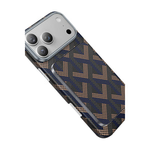 Keephone PB50 Brendy Kevlar 5.000 mAh 20W Type-C ve 15W Kablosuz Şarj Destekli Magsafe Powerbank - Siyah-Sarı