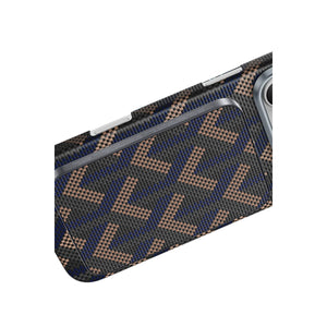 Keephone PB50 Brendy Kevlar 5.000 mAh 20W Type-C ve 15W Kablosuz Şarj Destekli Magsafe Powerbank - Siyah-Sarı